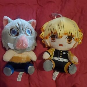 Anime Demon Slayer Plush Doll Set